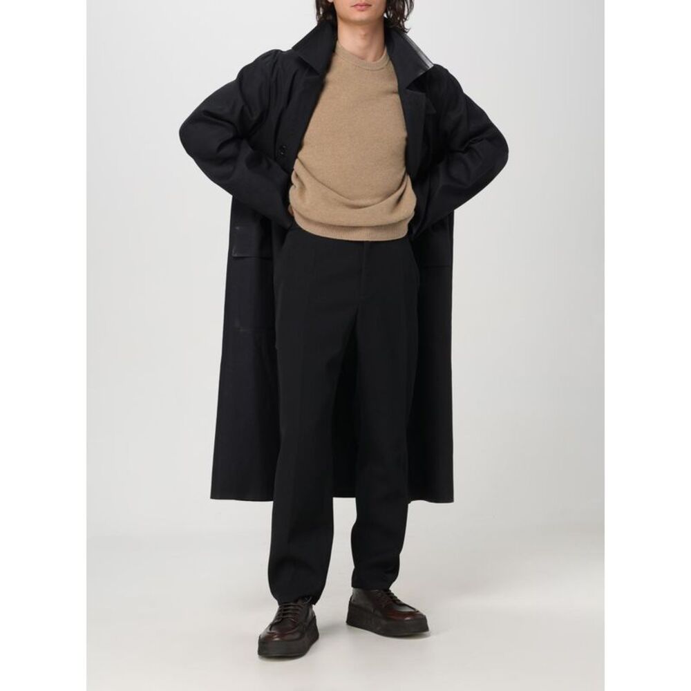 Maison Margiela Coat Men Black - Picture 2 of 4